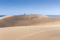 Coastal dunes in Maspalomas Royalty Free Stock Photo